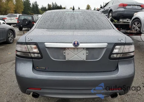 2010 Saab 9-3 2.0T z USA, uszkodzony, nr VIN YS3FA4BY9A1607889